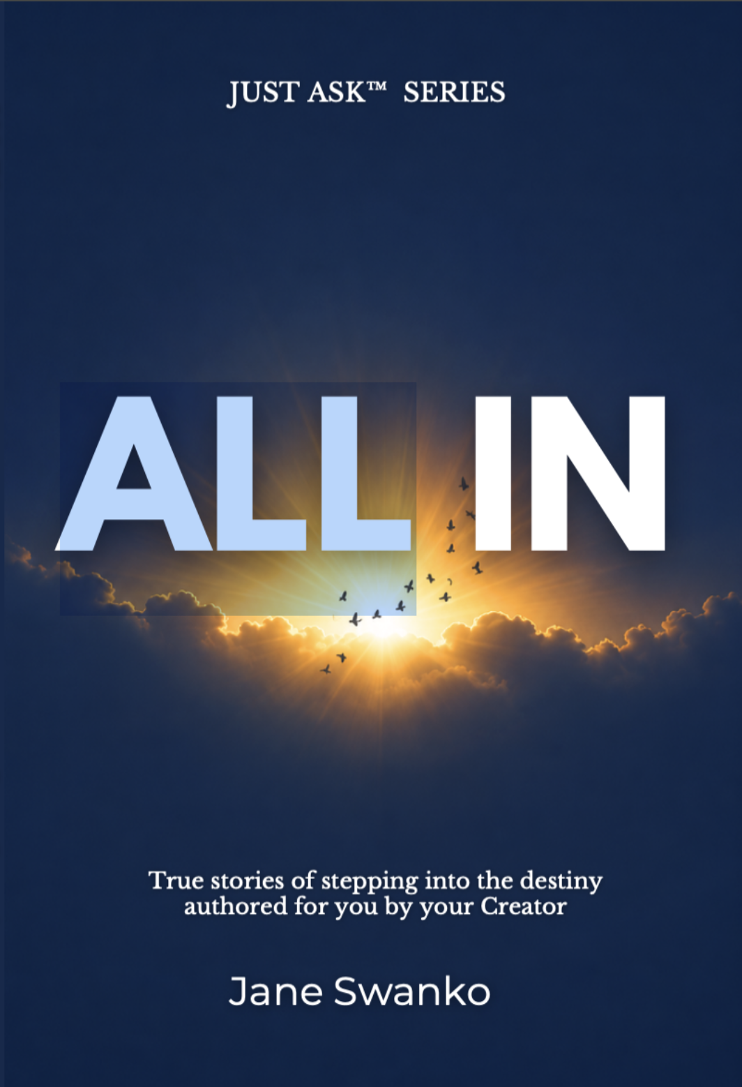 Autographed  Copy of ALL IN - Image 1